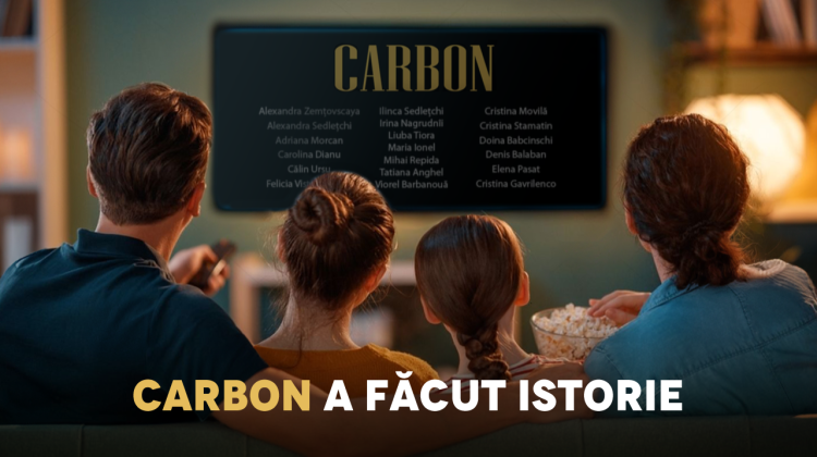 CARBON a făcut istorie! Premiera online a adunat aproximativ 100 de mii de oameni din peste 82 de țări ale lumii