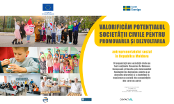 Investiţii europene de peste un milion de euro în dezvoltarea antreprenoriatului social din Republica Moldova