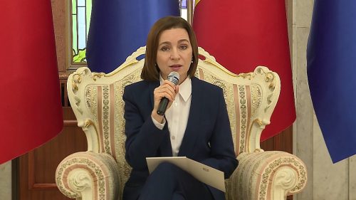 Maia Sandu îndeamnă moldovenii cu cetățenie română să voteze în turul doi al prezidențialelor din România