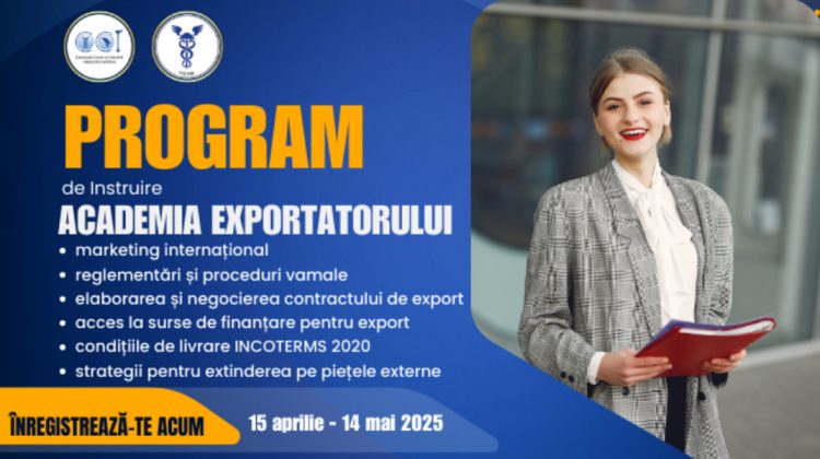 CCI a RM lansează Programul de instruire „Academia Exportatorilor”