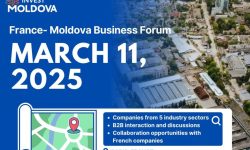 Forum de afaceri Franța-Moldova la Paris: oportunități de investiții în sectoare strategice