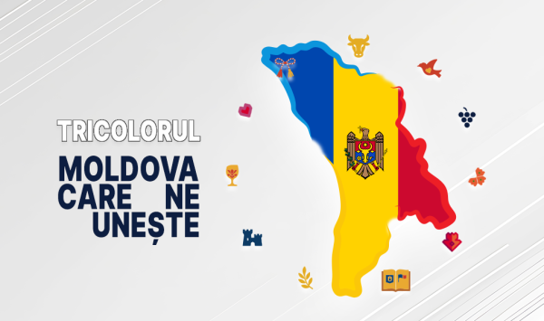 „Moldova care ne unește”: Tricolorul ne poartă prin istorie și soartă