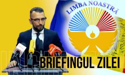 VIDEO Briefingul Zilei: Limba română, unica stăpână în Republica Moldova