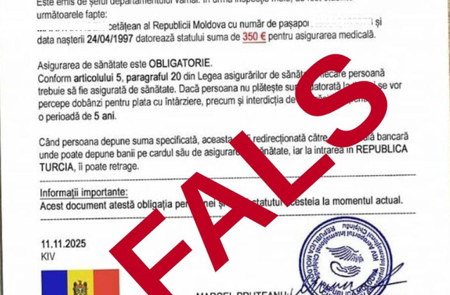 Vama denunță o fraudă: plata de 350 euro pentru asigurare medicală este falsă