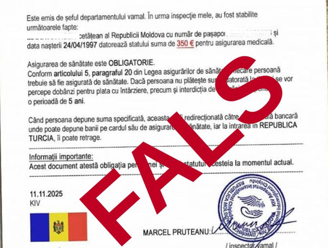 Vama denunță o fraudă: plata de 350 euro pentru asigurare medicală este falsă