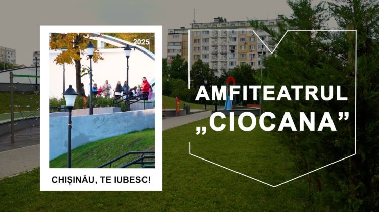 Amfiteatrul „Ciocana” – un nou proiect ambițios al Primăriei Chișinău