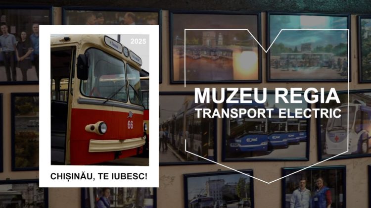 De la tramvaiul tras de cai la troleibuzul modern – istoria vie a Chișinăului, în muzeul RTEC
