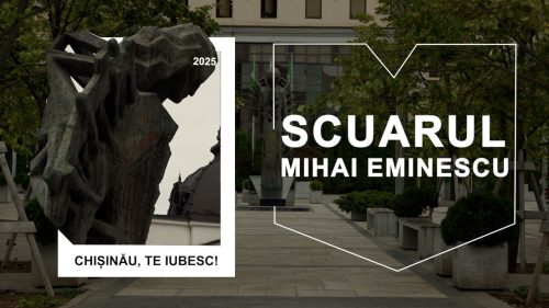 Scuarul Mihai Eminescu – locația din inima Chișinăului cu o nouă înfățișare