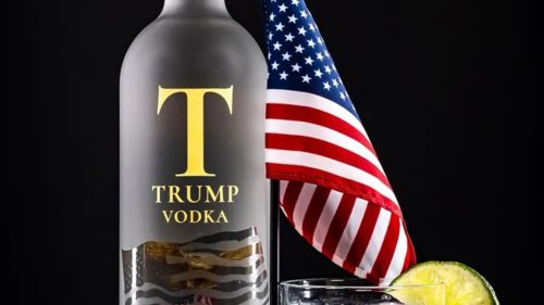 Noua afacere a familiei prezidențiale! „Trump Vodka” intră pe piață cu preț de lux