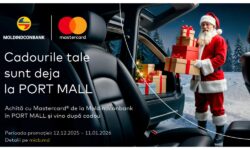 Cadourile tale sunt deja la Port Mall: Moldindconbank și Mastercard aduc surprizele sezonului