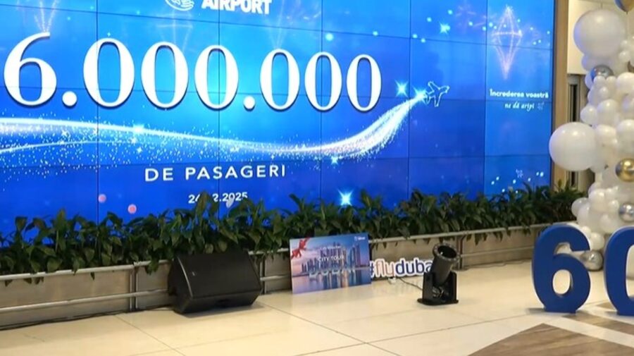 Boom aerian fără precedent. Aeroportul Chișinău a ajuns la 6 milioane de pasageri