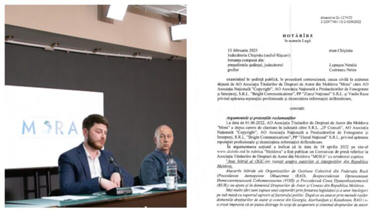 Investigație Realitatea – MORA pierde judecata. Atac al OGC rusești asupra securității pe domeniul drepturilor de autor