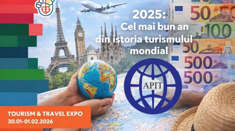 APIT: 2025, an record pentru turismul mondial, cu venituri de 10 trilioane de euro. Oportunități și pentru Moldova