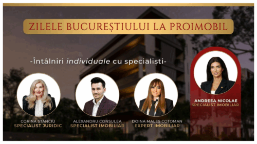 FOTO Proimobil aduce la Chișinău oportunități imobiliare din București cu randamente de până la 15%
