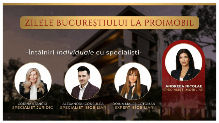 FOTO Proimobil aduce la Chișinău oportunități imobiliare din București cu randamente de până la 15%