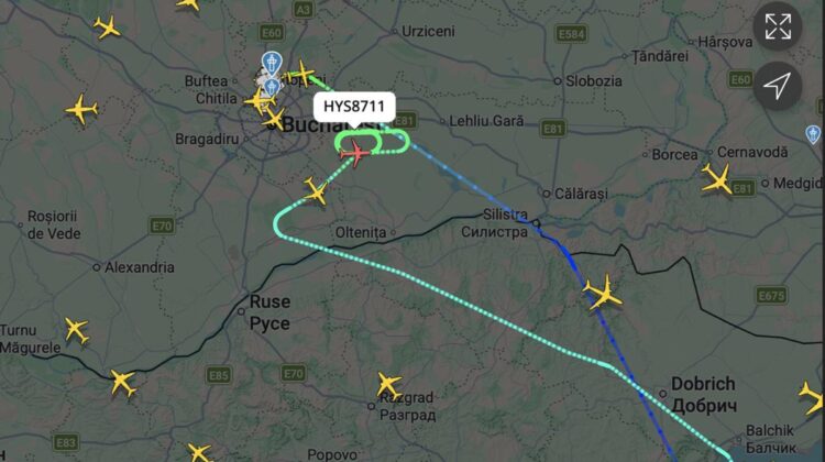 Alertă în aer: avionul companiei moldovenești HiSky revine de urgență la Otopeni