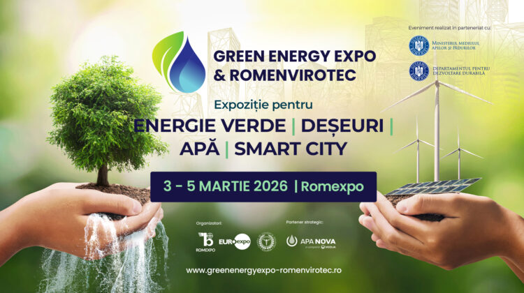 Green Energy Expo & Romenvirotec 2026: Ediție regională România – R. Moldova, cu proiecte reale și colaborare transfrontalieră