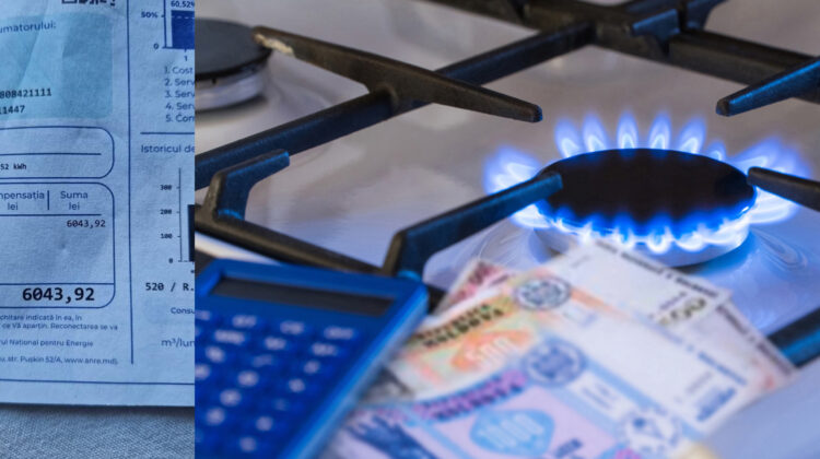 Moldovenii, sufocați de facturile la gaz din ianuarie. ANRE dă vina pe frig și consum