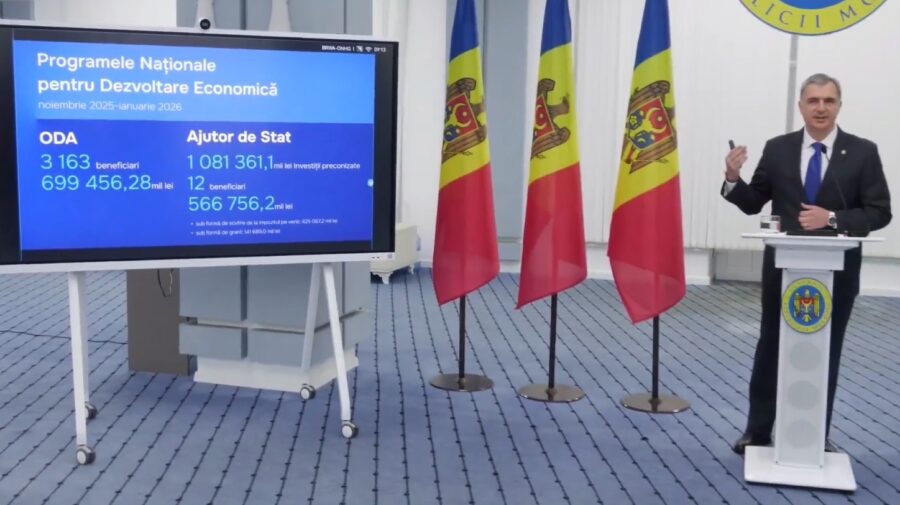 Economia a crescut. Slide-ul lui Osmochescu o confirmă