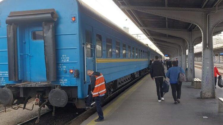 Trenul „Prietenia” a sărit de pe șine la București