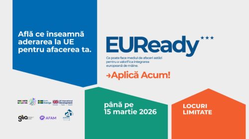Programul EUReady, lansat pentru antreprenorii din Moldova: sprijin pentru adaptarea afacerilor la piața UE