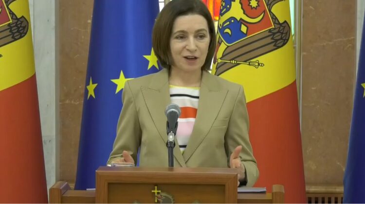 Maia Sandu avertizează asupra presiunilor inflaționiste: Nicio țară nu poate compensa pe deplin criza carburanților