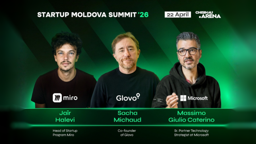 Fondatorii submersibilului Titan, ai aplicaților globale, investitori și creatori de soluții AI – pe scena Startup Moldova Summit 2026
