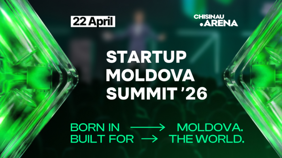 Startup Moldova Summit revine în 2026 cu cea mai amplă ediție: 2.000 de participanți, 60 de speakeri internaționali și miza de 1.000.000 USD