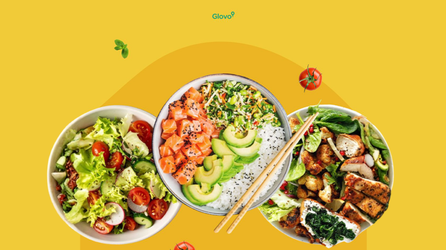 Glovo Moldova: tot mai mulți utilizatori aleg mâncarea sănătoasă
