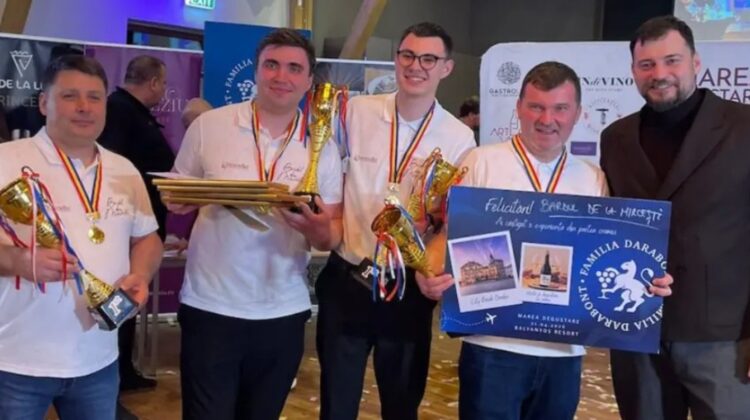 Victorie pentru Moldova la un concurs internațional de vinuri. 80 de degustători au concurat pentru trofeu