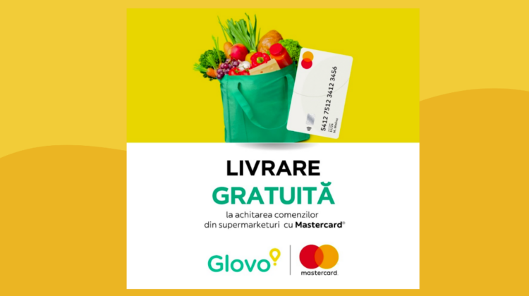 Comandă produsele de Paște prin Glovo și ai livrare gratuită cu Mastercard până pe 11 mai
