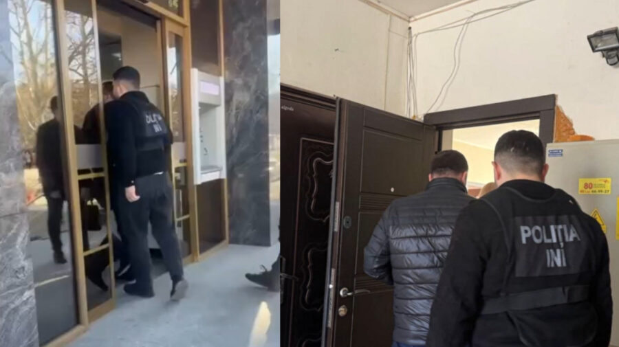 Date confidențiale scurse: percheziții la o bancă din Chișinău și la domiciliile angajaților