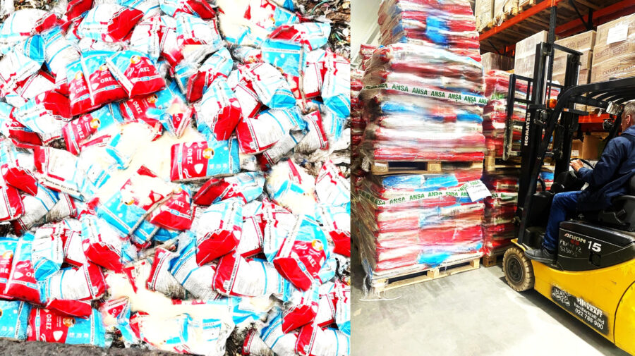 25 de tone de orez de import, distruse după depistarea unui pesticid peste limită