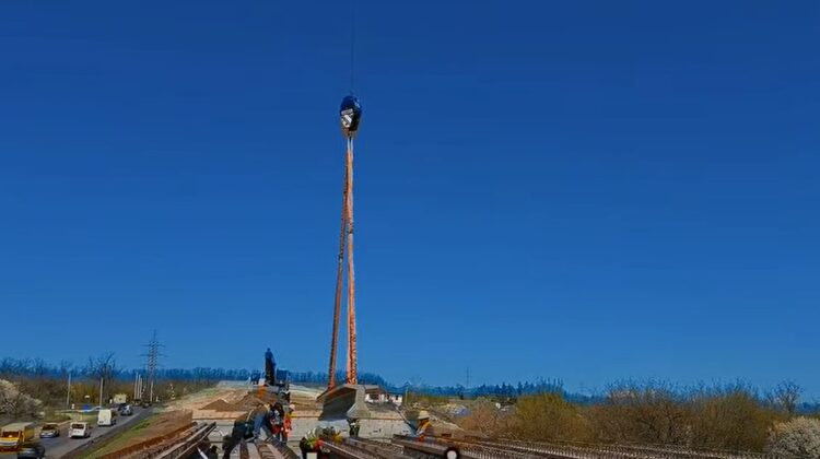 25 de milioane pentru un pod de la Bălți. Lucrările au ajuns doar la 60%