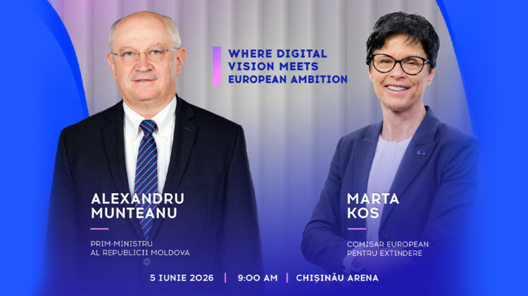 30 zile până la Moldova Digital Summit 2026, inaugurat oficial de premierul Alexandru Munteanu și Comisara Europeană pentru Extindere, Marta Kos