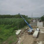 Podul peste Prut de la Ungheni se apropie de jumătatea lucrărilor: Construcția intră într-o nouă etapă de execuție