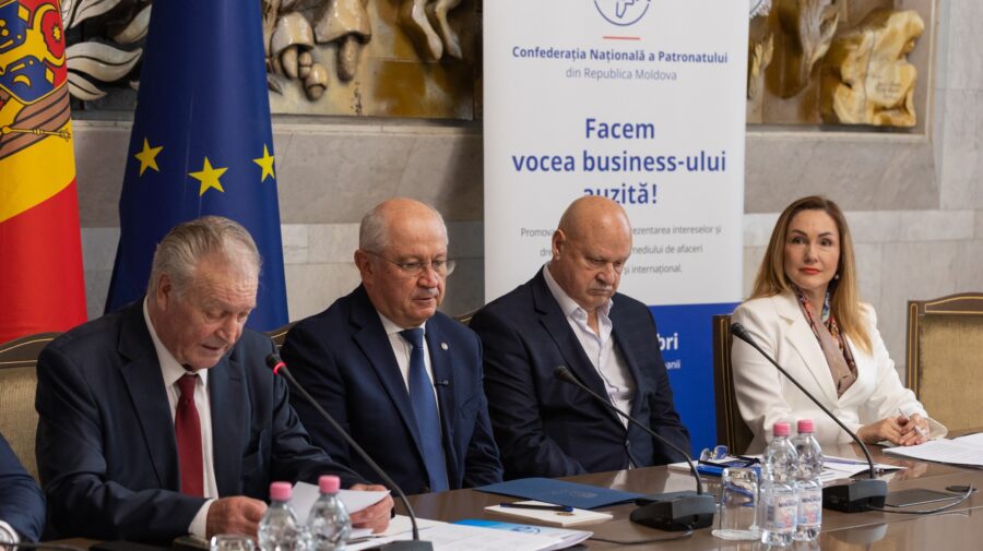 Schimbare la șefia Confederației Patronatului din Moldova: Ana Groza îl înlocuiește pe Leonid Cerescu