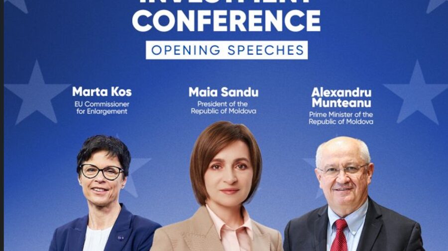 Maia Sandu și comisara europeană Marta Kos vor deschide Conferința de Investiții UE–Moldova