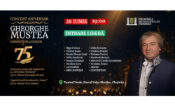 Chișinăul îi spune „La mulți ani!” maestrului Gheorghe Mustea printr-un spectacol care unește generații