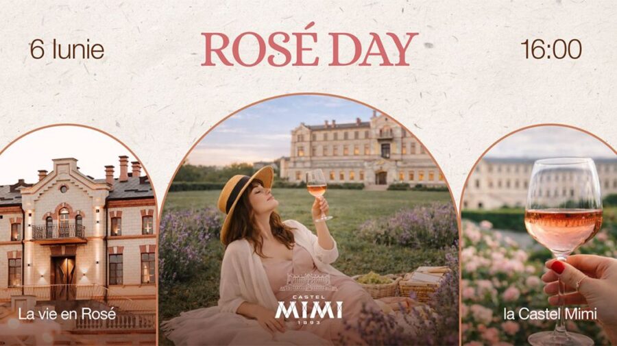 Rose Day – La Vie en Rosé: o seară franțuzească la Castel Mimi