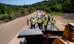 Șase ani de șantier și nici urmă de final! Bolea a inspectat drumul de 56 de milioane de euro