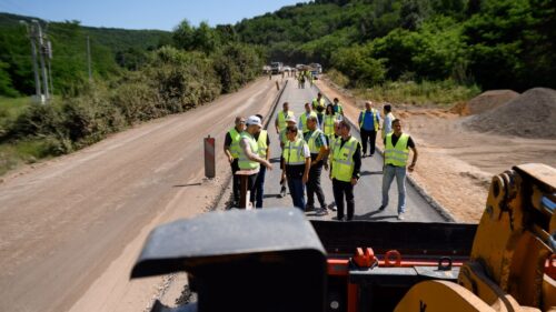 Șase ani de șantier și nici urmă de final! Bolea a inspectat drumul de 56 de milioane de euro