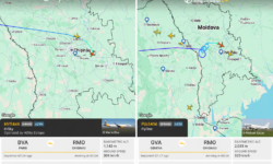 Două curse spre Chișinău, blocate în aer din cauza vremii. Avioanele survolează capitala în așteptarea aterizării