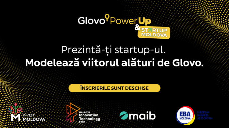 Glovo lansează Power Up în Moldova, competiția dedicată startup-urilor locale