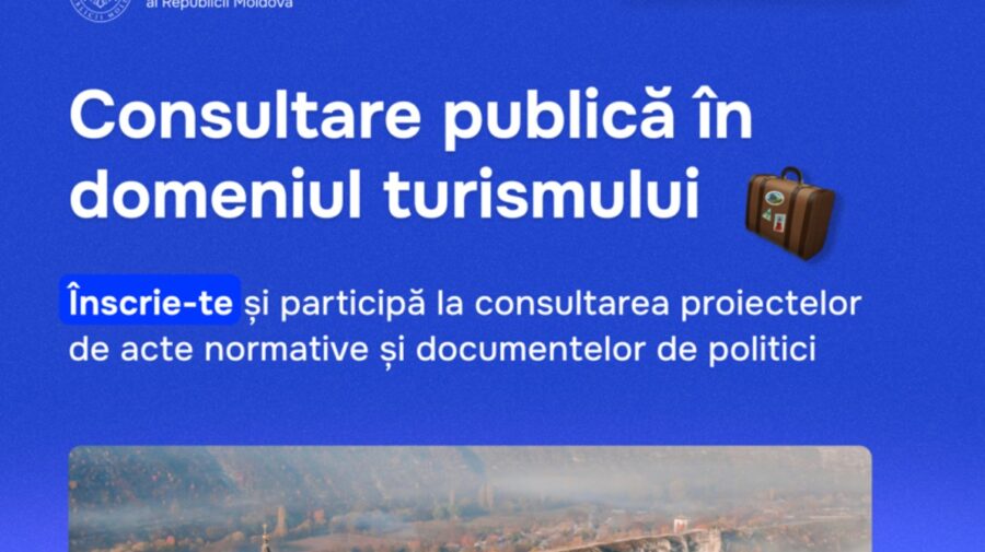 MDED creează o platformă de consultare pentru turism. Înscrierile sunt deschise până pe 4 septembrie