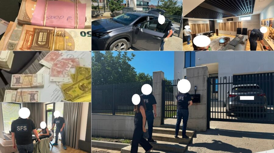 3 milioane de lei, ascunse de Fisc: Percheziții la o companie de construcții din Chișinău