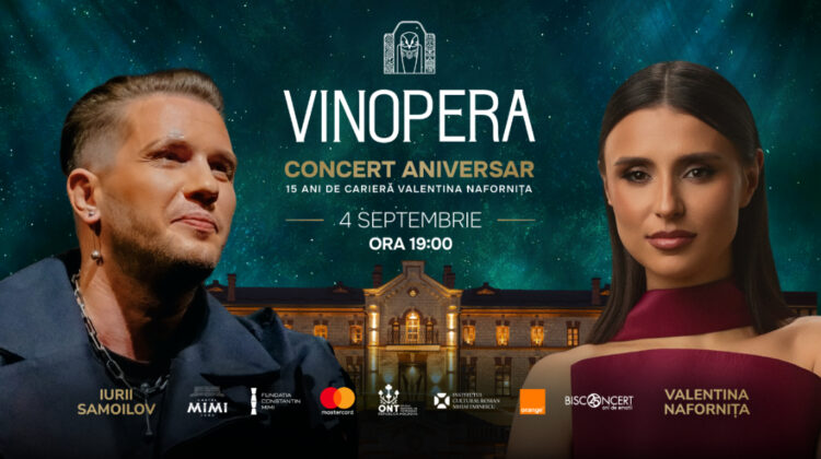 VinOpera 2026: o ediție aniversară la Castel Mimi, dedicată Valentinei Nafornița