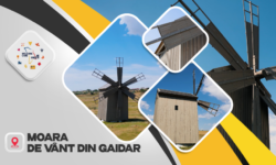 Moara de vânt din Gaidar, una dintre puținele rămase în Moldova