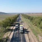 Drumul Hâncești–Lăpușna, verificat după ce a început să crape: AND spune că constructorul va plăti reparațiile