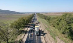 Drumul Hâncești–Lăpușna, verificat după ce a început să crape: AND spune că constructorul va plăti reparațiile